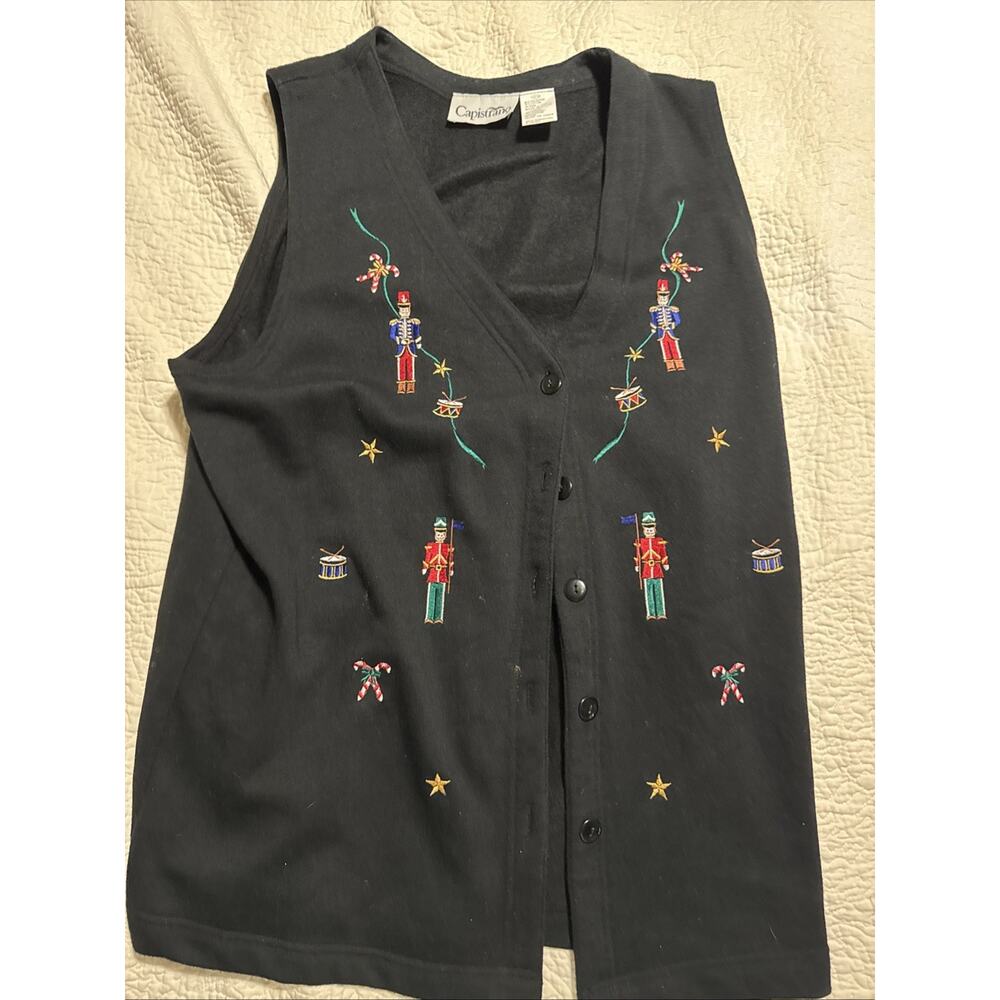 Capistrano Christmas sweater vest 14/16